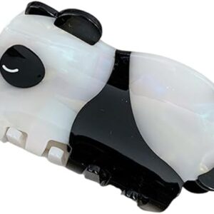 Cute Panda Claw Clips, Acetate Animal Hair Clips, Creative Hair Accessories, Unique Niche Decorative Hair Clips (Sleeping Panda Cub)