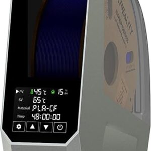 Creality Space Pi Filament Dryer, Filament Storage Box, Upgraded Double 360° Heating Drying with Fan&Touch Screen, 3D Printer Filament Spoo…