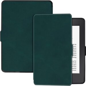 BOZHUORUI Slim Kindle Paperwhite Case – Pine Green