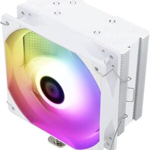 Thermalright Assassin King 120 SE White ARGB CPU Air Cooler, AK120 SE White ARB, 5 Heatpipes, TL-C12CW-S PWM Quiet Fan CPU Cooler with S-FD…