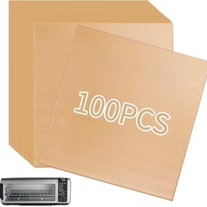 12-inch Air Fryer Parchment Paper Squares for Ninja Air Fryer SP101 SP201 SP301 SP351 Oven, 100 Pcs Air Fryer Oven Liners for Bottom of Ove…