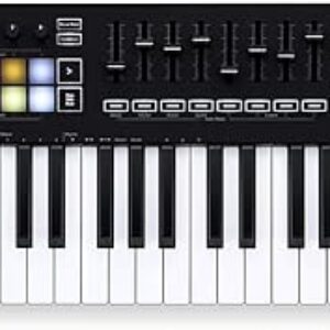 Novation Launchkey 49 [MK3] MIDI Keyboard Controller – Seamless Ableton Live Integration. Chord Mode, Scale Mode, and Arpeggiator — All the…