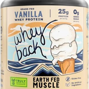 Earth Fed Muscle Vanilla Grass Fed Whey