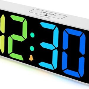 DreamSky Large Digital Alarm Clock for Seniors