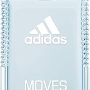 Adidas Moves Him Body Fragrance 2.5 fl oz (Pack of 1) , Notes of Green Apple, Cedarwood, Musk, Men’s Fragrance, Long Lasting, Sporty Fragra…