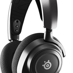 SteelSeries Arctis Nova 7 Wireless Multi-Platform Gaming Headset — Neodymium Magnetic Drivers — 2.4GHz + Mixable Bluetooth — 38Hr USB-C Bat…