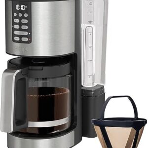 Ninja 14 Cup , Programmable Coffee Maker XL Pro with Permanent Filter, 2 Brew Styles Classic & Rich, 4 Programs Small Batch, Delay Brew, Fr…