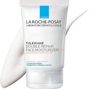 La Roche-Posay Toleriane Double Repair Face Moisturizer, Daily Moisturizer Face Cream with Ceramide and Niacinamide for All Skin Types, Oil…