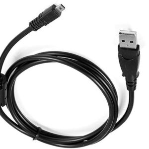 USB PC Data Transfer Battery Charger Cable for Select Sony Cybershot DSC-H200 DSC-H300 DSC-W370 DSC-W800 DSC-W830 DSC-W310 (See / Check Pro…