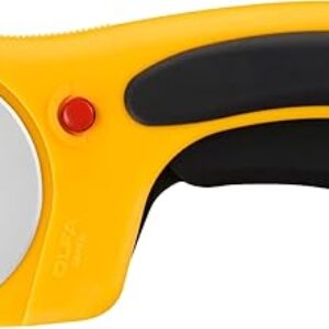 OLFA 60mm Ergonomic Rotary Cutter with Cover