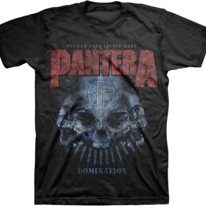 Pantera Men’s Domination Distressed T-Shirt