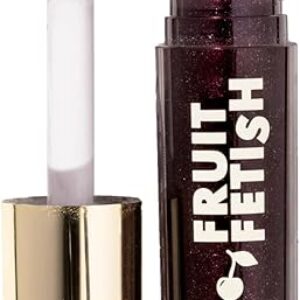 Milani Fruit Fetish Lip Oil with Vitamin E for Instant Hydration, Fruit Extract Infused Lip Treatment and Moisturizing Lip Gloss – Black Che…