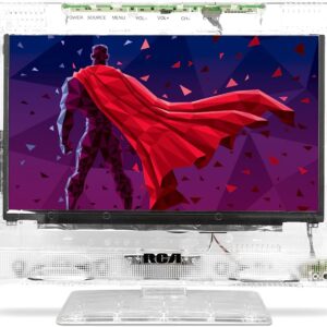 RCA 13” Clearview HDTV | J13SE820, Transparent LED HD Television, High Resolution Wide Screen Monitor w/HDMI, VGA, Including Full Function Remote.…