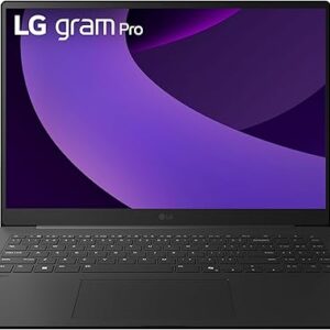 LG gram Pro 16-inch Lightweight Laptop Computer, Intel Evo Edition Powered by Intel Core Ultra7 258V Processor, Copilot+ Windows 11 Home, 32…