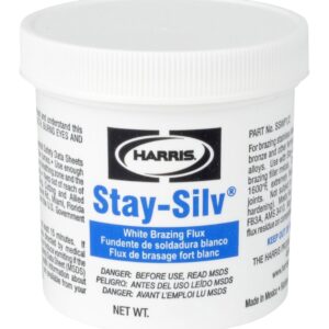 Harris SSWF1/4 Stay Silv Brazing Flux, 1/4 lb. Jar, White
