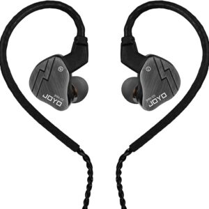 JOYO in Ear Monitor Headphones Wired IEM Earphones Noise Canceling High Resolution with Hybrid Drivers and Two Detachable Cables for Audio …