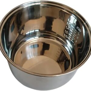 304 Stainless Steel Rice Cooker Inner Bowl for Zojirushi NS-TSC10 (5.5cups) Multi-Cooker Replacement Inner Pot