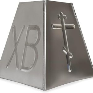 1KG Russian Orthodox Easter Paska Pascha Paskha Xb Metal Cheese Tvorog Mold | Kulich Pasha Mold for Making Easter Pie in Orthodox Easter Day