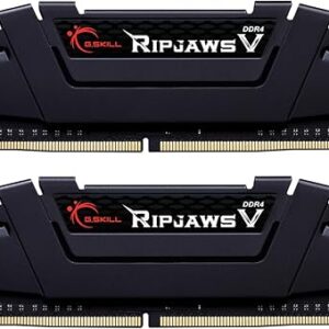 G.SKILL Ripjaws V Series (XMP) DDR4 RAM 16GB (2x8GB) 3200MT/s CL16-18-18-38 1.35V Intel AMD Desktop Computer Memory UDIMM – Black (F4-3200C…