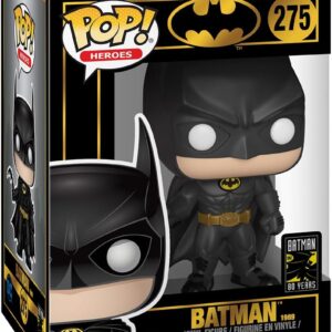 Funko Pop Heroes: Batman 80th – Batman – (1989),Multicolor, Standard – DC Comics – Collectable Vinyl Figure – Gift Idea – Official Merchandi…