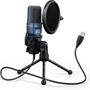 TONOR TC-777 USB Podcast Microphone with Stand