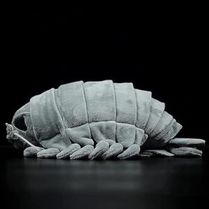 Bathynomus Giganteus Isopod Plush Toy – Realistic Deep Sea Creature Isopod, Soft Crustaceans Animals, Big lice Plushie Toys Model Dolls Gif…