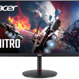 Acer Nitro XV272U Vbmiiprx 27″ Zero-Frame WQHD 2560 x 1440 Gaming Monitor | AMD FreeSync Premium Agile-Splendor IPS Overclock to 170Hz Up 0…