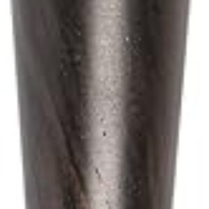 Ebony Wood Leather Burnisher Tool with Grooves