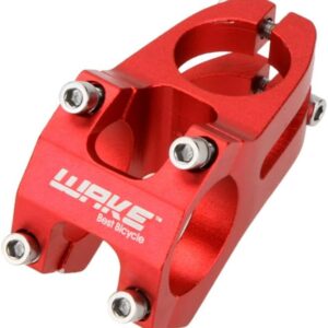 31.8 Stem 45mm Bike Stem Wake Mountain Bike Stem Short Handlebar Stem for Most Bicycle, Road Bike, MTB, BMX, Fixie Gear, Cycling (Aluminum Alloy, Black Blue Gold Red)