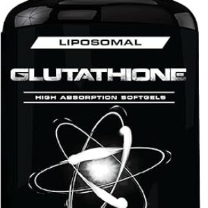 850mg Liposomal Glutathione Supplement | 60 Total Liposomal Softgels | Antioxidant Supplement w/Gluta-IV™, 100X Absorption Over Powder Glut…
