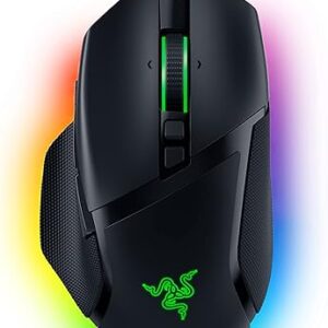 Razer Basilisk V3 Customizable Ergonomic Gaming Mouse: Fastest Gaming Mouse Switch – Chroma RGB Lighting – 26K DPI Optical Sensor – 11 Progr…