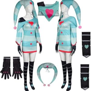 Fizzarolli Cosplay Costume Helluv Boss Cosplay Hat Gloves Socks Outfits