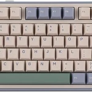 EPOMAKER x Aula F75 Gasket Mechanical Keyboard, 75% Wireless Hot Swappable Gaming Keyboard with Five-Layer Padding&Knob, Bluetooth/2.4GHz/U…