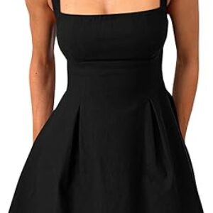 YMDUCH Women’s A-line Mini Party Dress