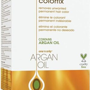 One N Only Colorfix Permanent Hair Color Remover Kit With Argan Oil – Dye Removes Any Level