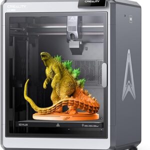 Creality K2 Plus 3D Printer, Support Multi Color Printing Needs CFS, 600mm/s Max Speed, Step-servo Motor System 350℃ High-Temp Print Direct…