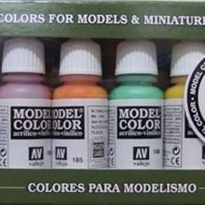 Vallejo Transparent Paint Set, 17ml