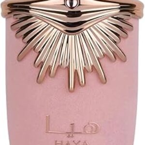 Lattafa Haya Eau de Parfum Spray for Women, 3.4 Ounce