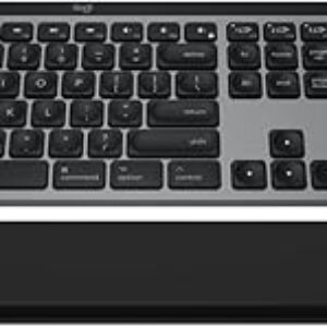 Logitech MX Keys S Combo for Mac, Wireless Keyboard and Mouse with Palm Rest, Backlit Keyboard, Fast Scroll Wireless Mouse, Bluetooth USB C …