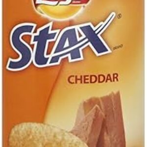 Lay’s Stax Cheddar Flavored Potato Crisps, 5.5 Ounce