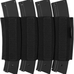 KRYDEX Quad MP5 / MP7 Magazine Holder with Hook Fasteners for MK3 and MK4 Chest Rig