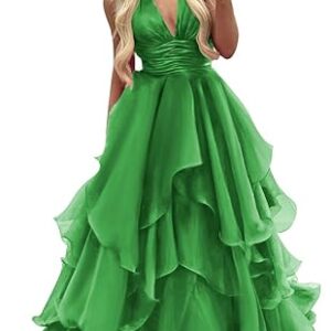 Women’s Tiered Tulle Prom Dress 2025