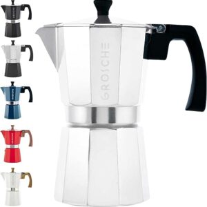 GROSCHE Milano Stovetop Espresso Maker 6-Cup