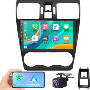 【2GB+64GB】 Car Radio Stereo Android 13 for Subaru Forester WRX Impreza 2013 2014 2015 with CarPlay Android Auto