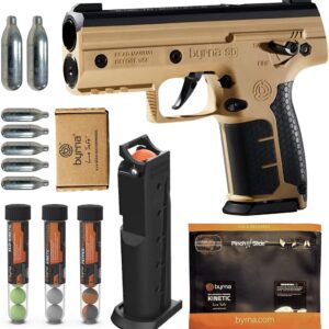 Byrna SD [Self Defense] Pepper Ultimate Bundle – Pepper Spray, Non Lethal, Less Lethal Pepper Launcher, Home Defense, Personal Defense | Pro…