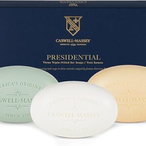 Caswell-Massey Men’s Bar Soap, Moisturizing Body Wash for Bath or Shower, Men’s Soap Bar for All Skin Types, Essential Oils & Plant-Based, …