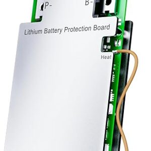 JKBMS Smart BMS with Heat CAN RS485 4S-8S 12V-24V 100A 1A Active Balance with Bluetooth Battery Protection Board for LiFePO4 Li-ion LTO Bat…