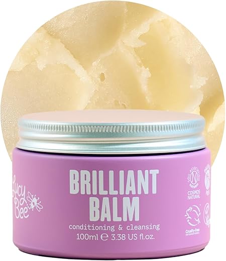 Cleansing Balm & Makeup Remover, Certified Natural, Vegan & Cruelty Free, Melting Balm to Oil for Face & Body, Jojoba and Coconut Oil, Derm...
