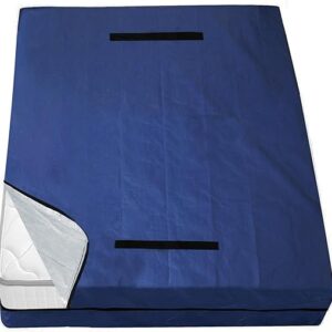 Mattress Bags for Moving and Storage Queen Size, Waterproof Mattress Cover for Moving with Heavy Duty Handles, Strong Zipper, Reusable Matt…