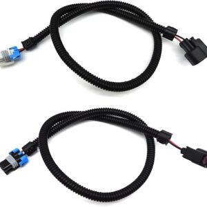 HiSport 2 PCS Fuel Injector Pigtail Harness Compatible with Polaris Ranger XP 800 2012-2013, Ranger 800 2011-2017, RZR Crew 800 2011-2014, …